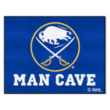 Buffalo Sabres Man Cave All-Star Rug - 34 in. x 42.5 in.