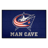 Columbus Blue Jackets Man Cave Starter Mat Accent Rug - 19in. x 30in.