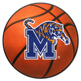 Memphis Tigers Basketball Rug - 27in. Diameter