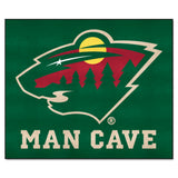 Minnesota Wild Man Cave Tailgater Rug - 5ft. x 6ft.