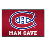 Montreal Canadiens Man Cave Starter Mat Accent Rug - 19in. x 30in.