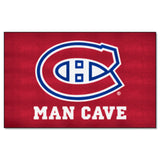 Montreal Canadiens Man Cave Ulti-Mat Rug - 5ft. x 8ft.