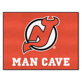 New Jersey Devils Man Cave All-Star Rug - 34 in. x 42.5 in.