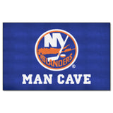 New York Islanders Man Cave Ulti-Mat Rug - 5ft. x 8ft.