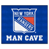 New York Rangers Man Cave Tailgater Rug - 5ft. x 6ft.