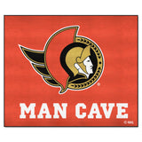 Ottawa Senators Man Cave Tailgater Rug - 5ft. x 6ft.