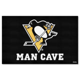 Pittsburgh Penguins Man Cave Ulti-Mat Rug - 5ft. x 8ft.