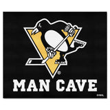 Pittsburgh Penguins Man Cave Tailgater Rug - 5ft. x 6ft.