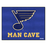 St. Louis Blues Man Cave All-Star Rug - 34 in. x 42.5 in.