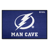 Tampa Bay Lightning Man Cave Starter Mat Accent Rug - 19in. x 30in.
