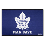 Toronto Maple Leafs Man Cave Starter Mat Accent Rug - 19in. x 30in.