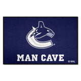 Vancouver Canucks Man Cave Starter Mat Accent Rug - 19in. x 30in.