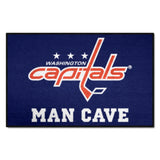 Washington Capitals Man Cave Starter Mat Accent Rug - 19in. x 30in.