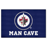 Winnipeg Jets Man Cave Ulti-Mat Rug - 5ft. x 8ft.