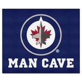 Winnipeg Jets Man Cave Tailgater Rug - 5ft. x 6ft.