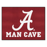 Alabama Crimson Tide Man Cave All-Star Rug - 34 in. x 42.5 in.