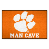 Clemson Tigers Man Cave Starter Mat Accent Rug - 19in. x 30in.