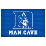 Duke Blue Devils Man Cave Ulti-Mat Rug - 5ft. x 8ft., Devil Logo