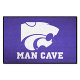 Kansas State Wildcats Man Cave Starter Mat Accent Rug - 19in. x 30in.