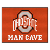 Ohio State Buckeyes Man Cave All-Star Rug - 34 in. x 42.5 in.