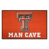 Texas Tech Red Raiders Man Cave Starter Mat Accent Rug - 19in. x 30in.