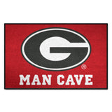 Georgia Bulldogs Man Cave Starter Mat Accent Rug - 19in. x 30in.