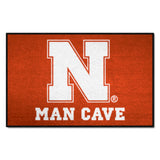 Nebraska Cornhuskers Man Cave Starter Mat Accent Rug - 19in. x 30in.