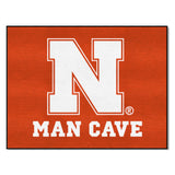 Nebraska Cornhuskers Man Cave All-Star Rug - 34 in. x 42.5 in.