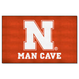 Nebraska Cornhuskers Man Cave Ulti-Mat Rug - 5ft. x 8ft.