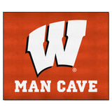 Wisconsin Badgers Man Cave Tailgater Rug - 5ft. x 6ft.