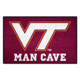 Virginia Tech Hokies Man Cave Starter Mat Accent Rug - 19in. x 30in.