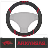 Arkansas Razorbacks Embroidered Steering Wheel Cover
