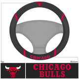 Chicago Bulls Embroidered Steering Wheel Cover
