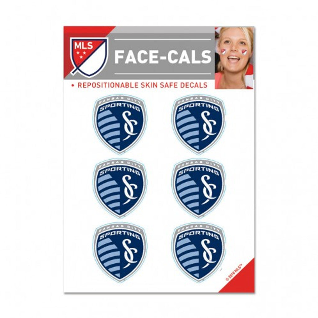 Sporting Kansas City Tattoo Face Cals Special Order