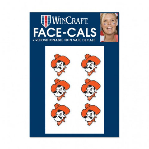 Oklahoma State Cowboys Tattoo Face Cals - Special Order