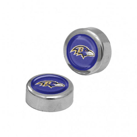 Baltimore Ravens Screw Caps Domed - Special Order