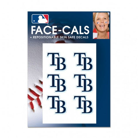 Tampa Bay Rays Tattoo Face Cals - Special Order