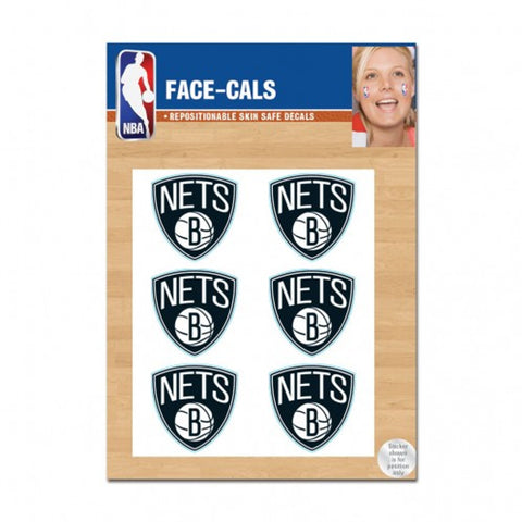 Brooklyn Nets Tattoo Face Cals Special Order