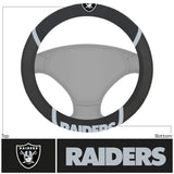 Las Vegas Raiders Embroidered Steering Wheel Cover