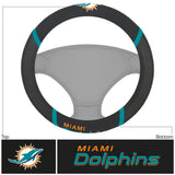 Miami Dolphins Embroidered Steering Wheel Cover