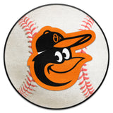 Baltimore Orioles Baseball Rug - 27in. Diameter