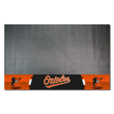 Baltimore Orioles Vinyl Grill Mat - 26in. x 42in. - "Cartoon Bird" Logo & "Orioles" Wordmark