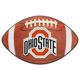 Ohio State Buckeyes Football Rug - 20.5in. x 32.5in.