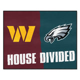 NFL House Divided - Commanders / Eagles Rug 34 in. x 42.5 in.
