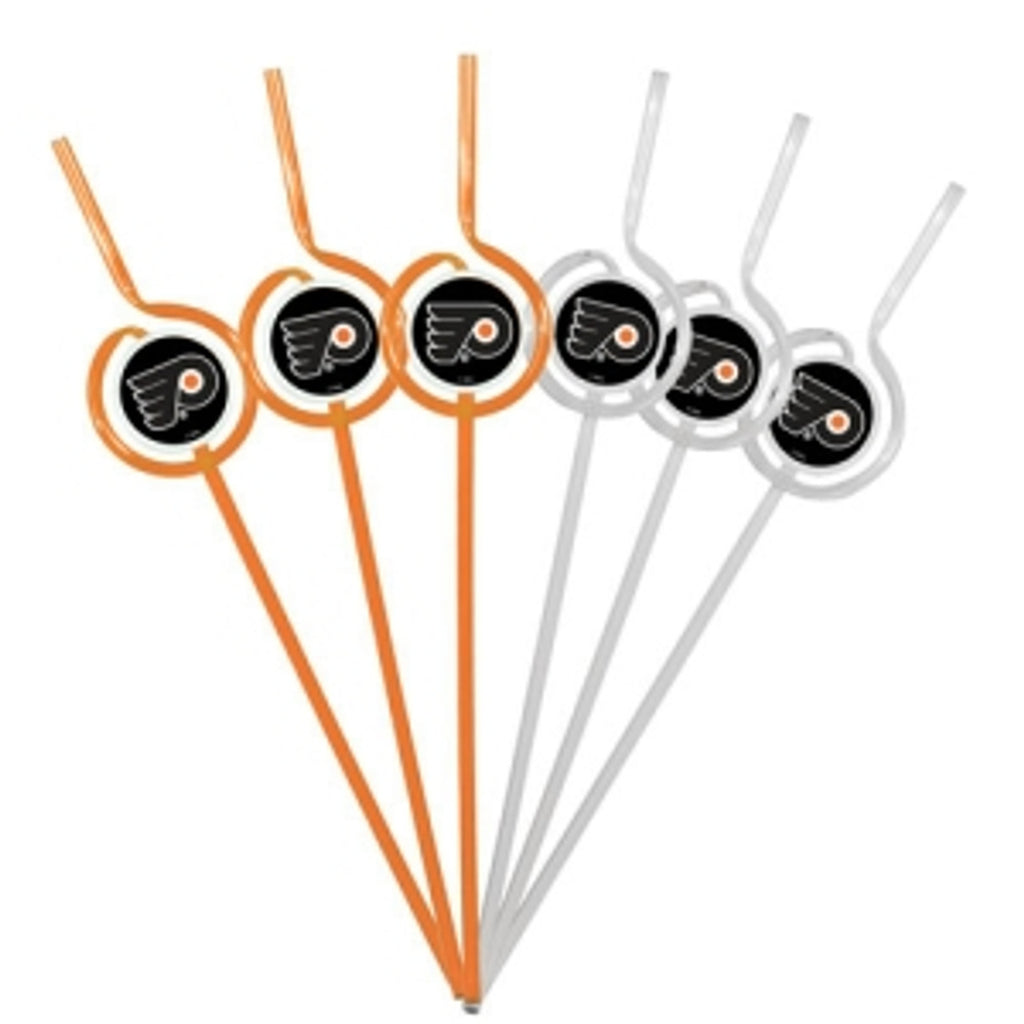 Philadelphia Flyers Team Sipper Straws CO