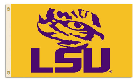 LSU Tigers Flag 3x5 Tiger Eye - Special Order