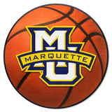 Marquette Golden Eagles Basketball Rug - 27in. Diameter