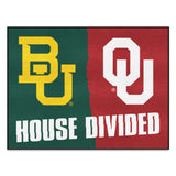 House Divided - Baylor / Oklahoma Rug 34 in. x 42.5 in.