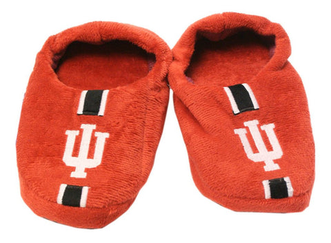 Indiana Hoosiers Slipper - Youth 4-7 Size 11-12 Stripe - (1 Pair) - L
