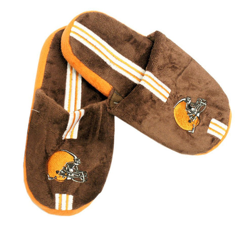 Cleveland Browns Slipper - Youth 8-16 Size 7-8 Stripe - (1 Pair) - XL